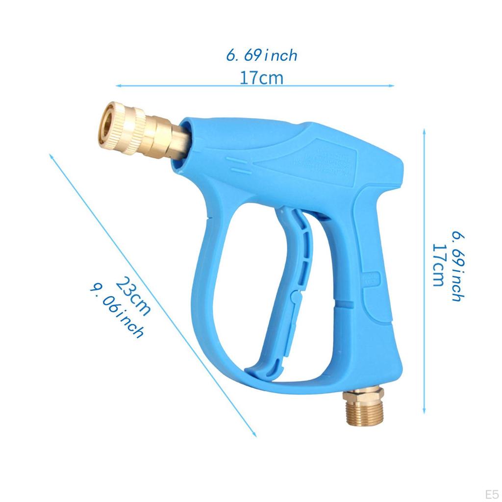 High Pressure Washer Accessories M22 Adaptor Ergonomic Handle for Maintenance Backyard