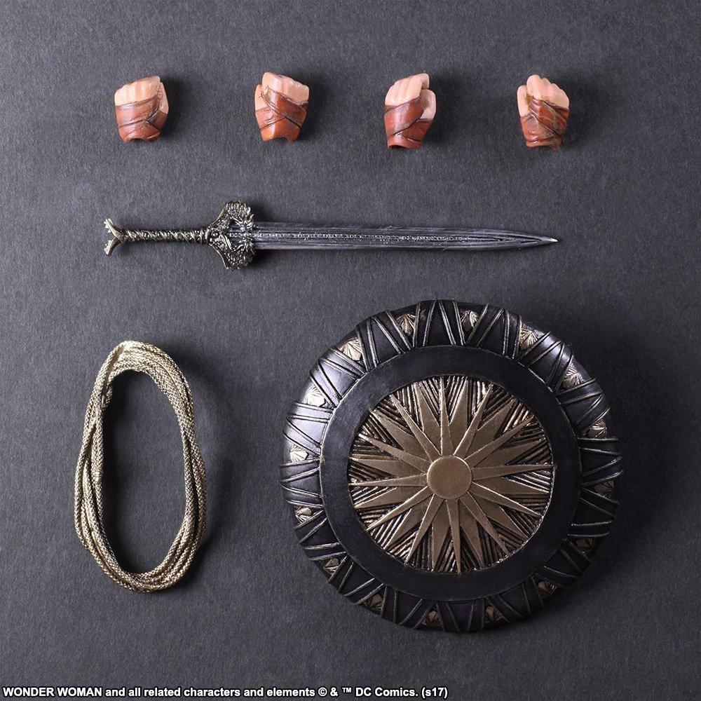 WONDER WOMAN PLAY ARTS Kai Wonder Woman PVC painted action figure