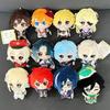 20 Styles 10CM Impact Tartaglia Zhong Li Kokomi Eula Raiden Shogun Peluche Pendentif Jouet Poupée Mini Porte-clés Sac à dos conçu pour Cadeau