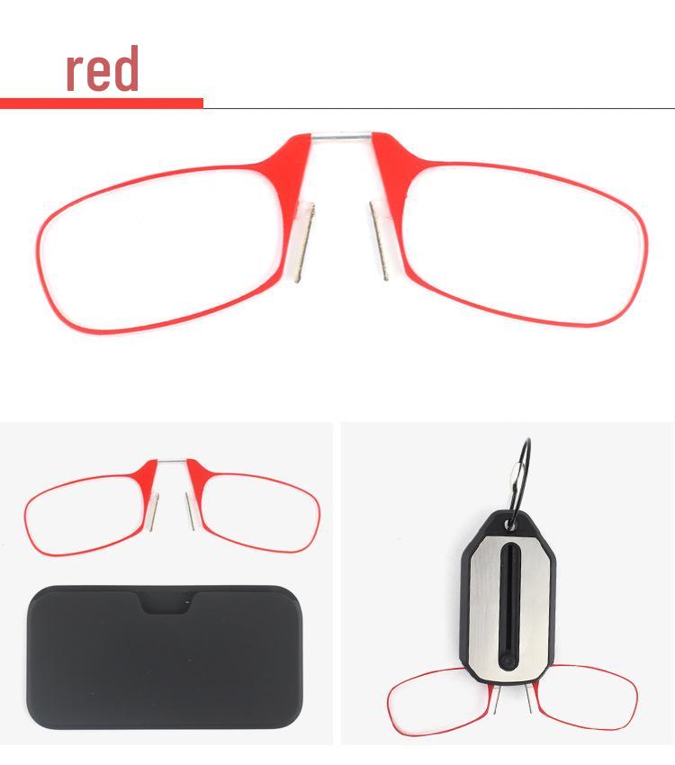 Clip-On Frameless Reading Glasses for Men: Personalized, Fashionable, and Mobile-Friendly.