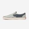 [Vans] Classic Slip-On - Checkerboard Blue/Marshmallow, VN000CT57Z2, 1010110088, Popular Korean Shoes