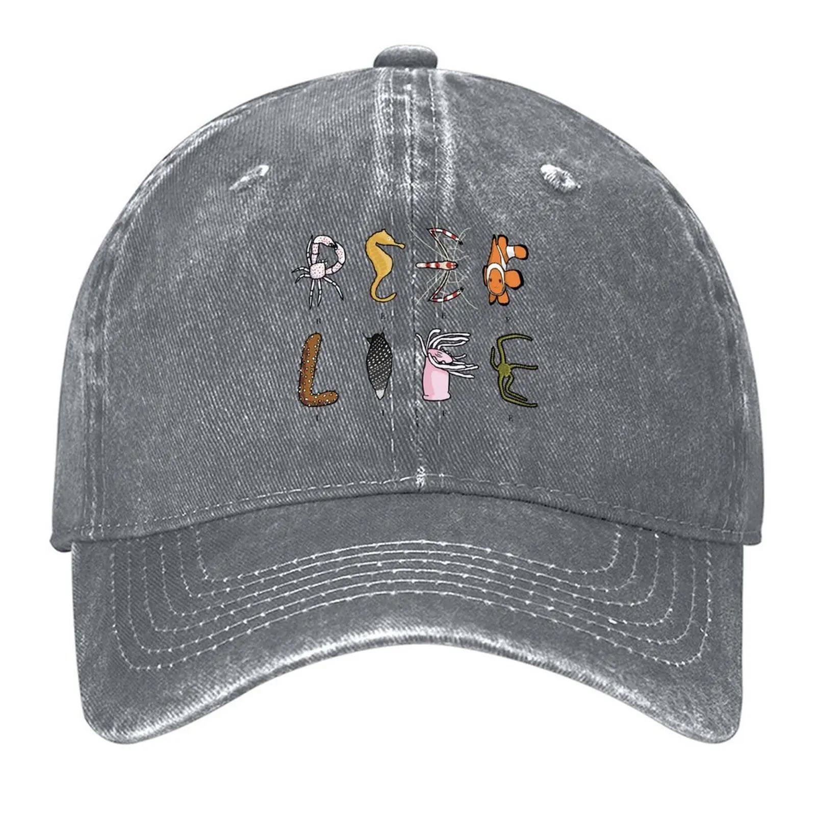 New Reef Life Baseball Cap Hat Unisex For The Sun hats on offer Trucker Hat custom Hat For Unisex Womens