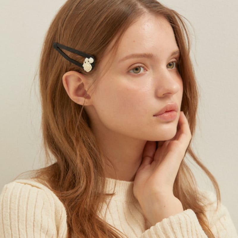 Lieblingsnomen Perle Rose Haarnadel