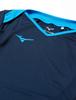 Mizuno Volleyball Practice Short Game Size Dress Navy x Diva XL Women's Shirt, Sleeve, Moisture-Wicking, Quick-Drying, Deodorizing, Wear, V2MA8283,