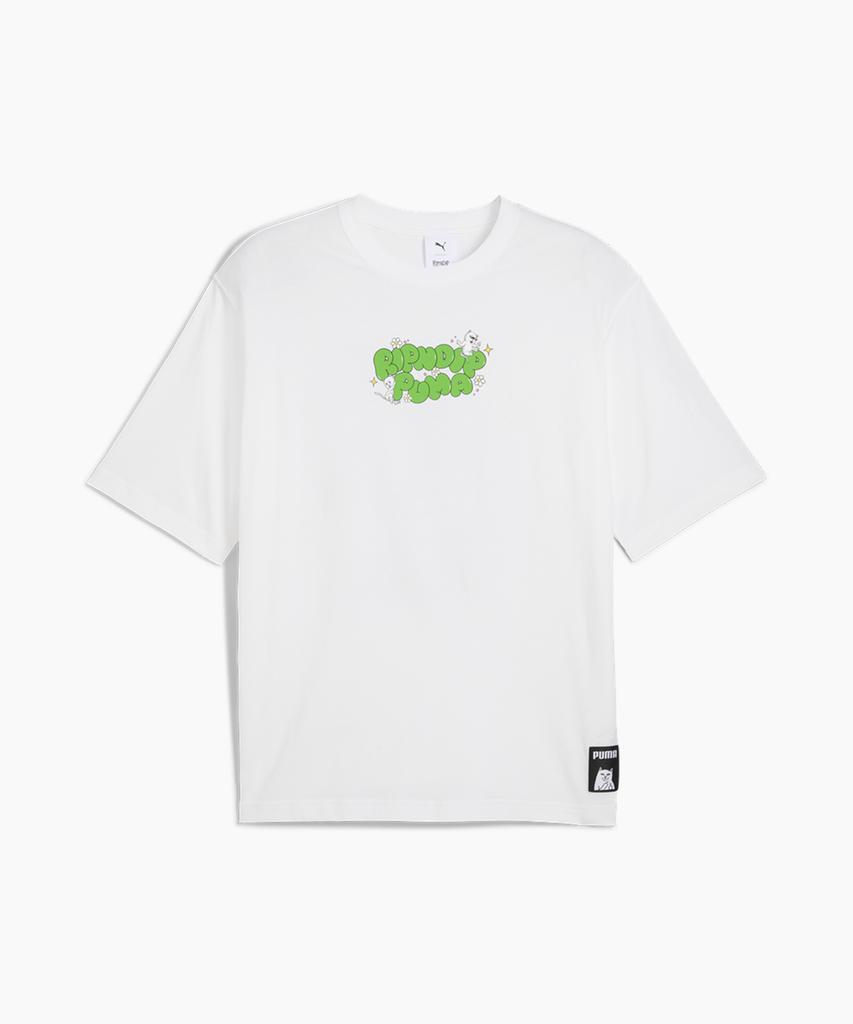 Puma X Rib 'N' Dip Boxy Graphic Tee - White / 632413-02