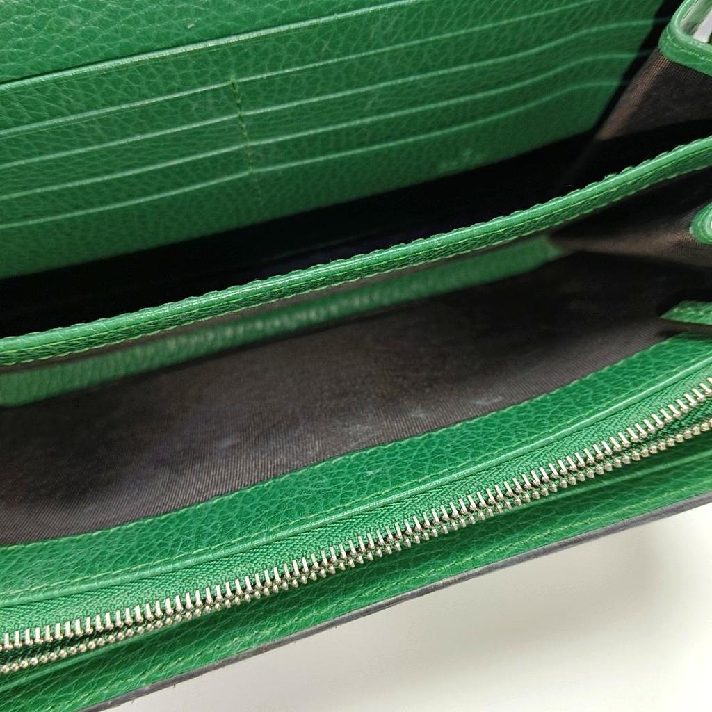 [Gebraucht] Dionysus Doppel-Tigerkopf-Schnalle Kette Schulter Leder Geldbörse Crossbody Tasche - Sehr Gut #FM7E2Z