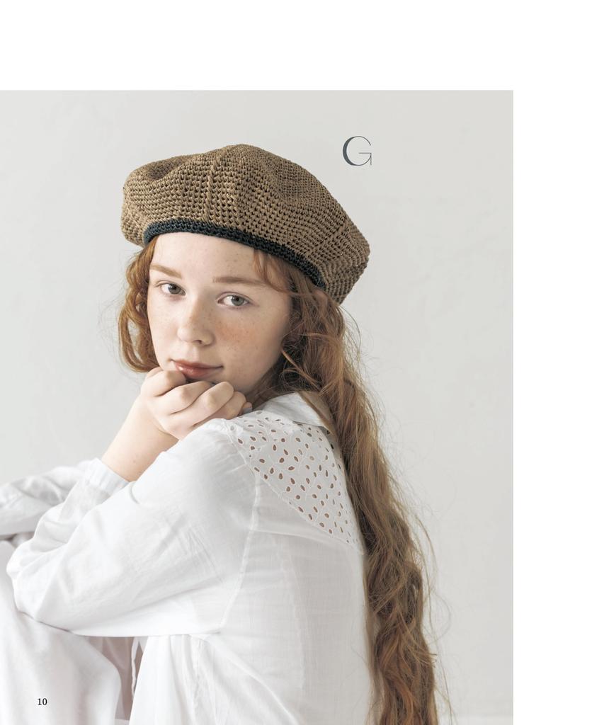 Easy and cute crochet summer hat (applemints)