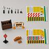 39 Pieces 1/12 Scale Dollhouse Tool Set Realistic Design Mini Metal Kit