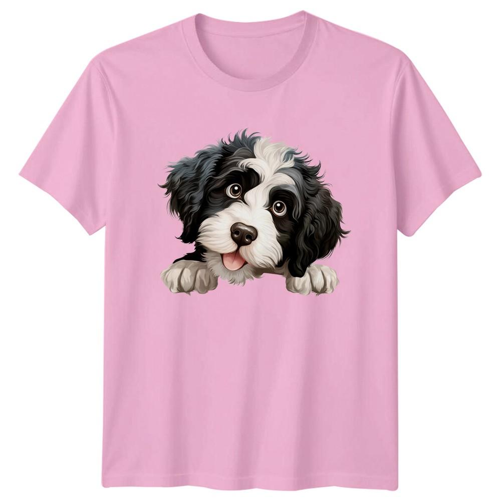 Cute Bernedoodle Puppy Dog Portrait Pet Breed TShirt
