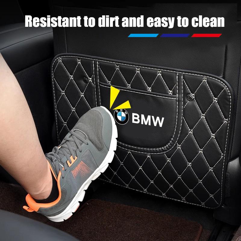 Bil Läder Anti-Spark Matta Sätesrygg Skyddsdyna För BMW F12 F13 G30 G32 F34 F40 F45 F46 X1 X2 X3 X5 X4 X6 X7 F25 F26 G06 G05