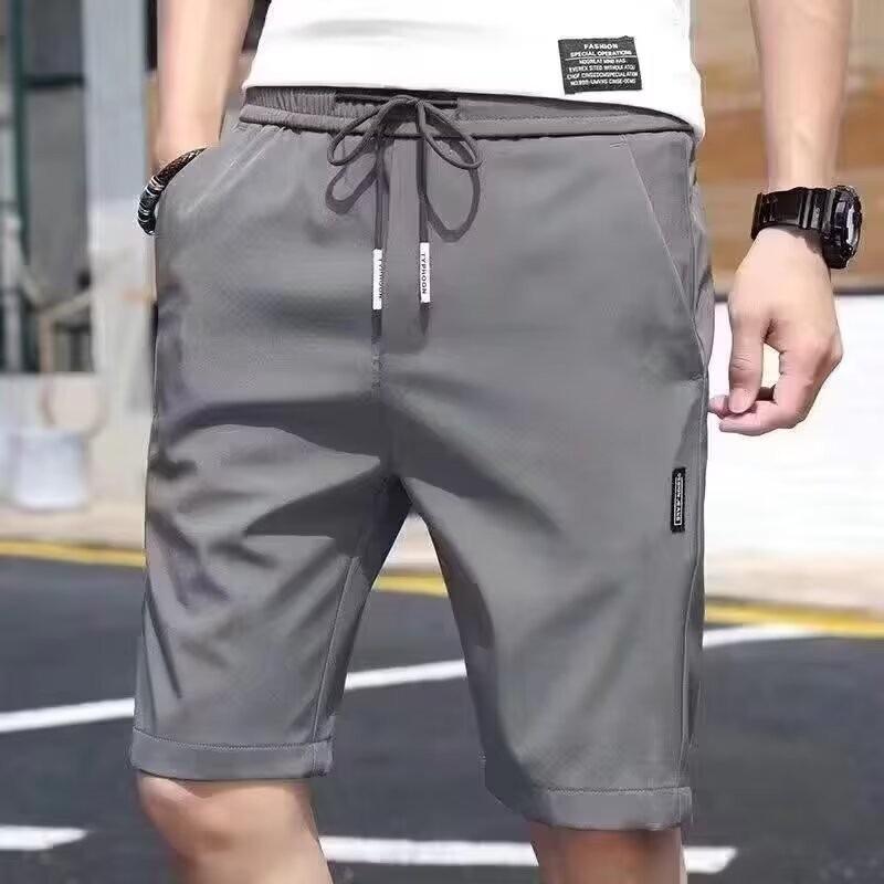 Herre Japansk Retro Vidbent Svart Casual Sommershorts