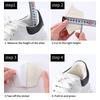 Adjustable Size Antiwear Feet Pad Cushion Insert Insole 3pairs Insoles Patch Heel Pads for Sport Shoes Back Sticker