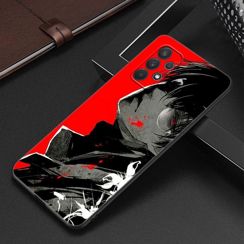 Japanese Anime Tokyo Ghoul Phone Case For Samsung A12 A22 A31 A32 A50 A51 A70 A71 A72 A11 A21S A02S A10S A20S A30S A52 S 5G