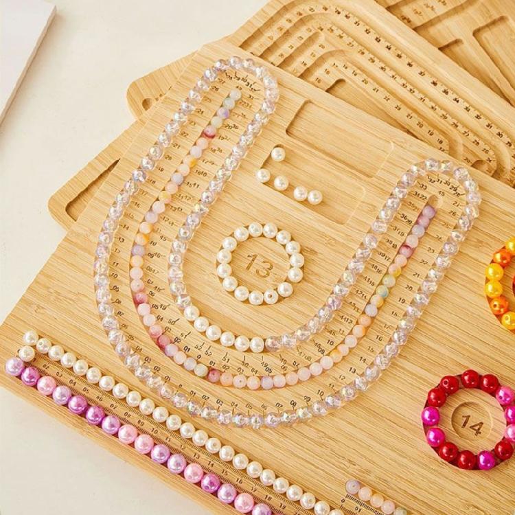  Kralenbord Tray DIY Knutselgereedschap voor Meisjes Ketting Kralen Sieraden Ontwerpers