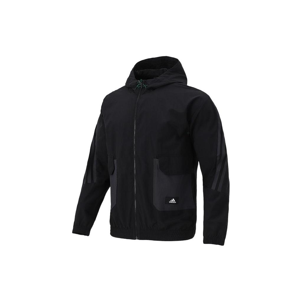 New Adidas Jackets Men Black H65370