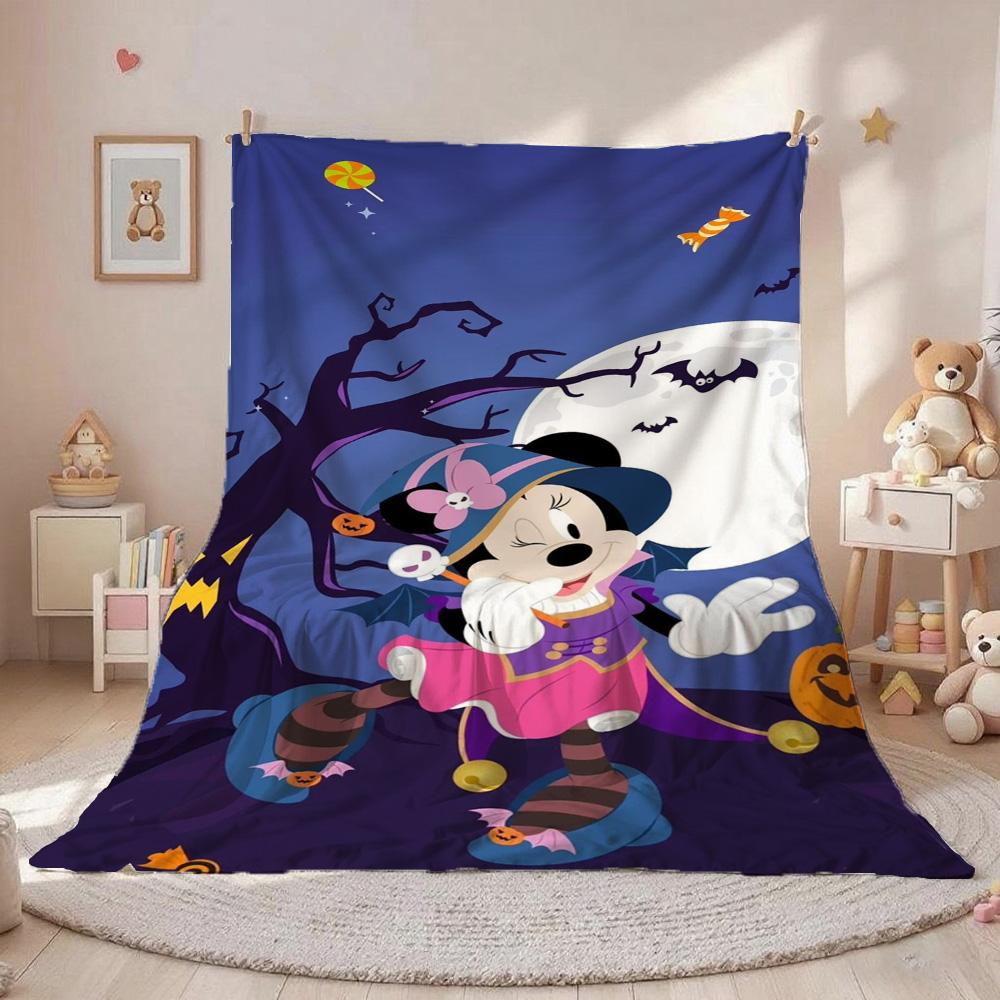 Home and Decoration Cute Fashion Throw Blankets for Beds/sofa M-Minie mouse Blanket for Camping/Traveling Blanket Best Gifts