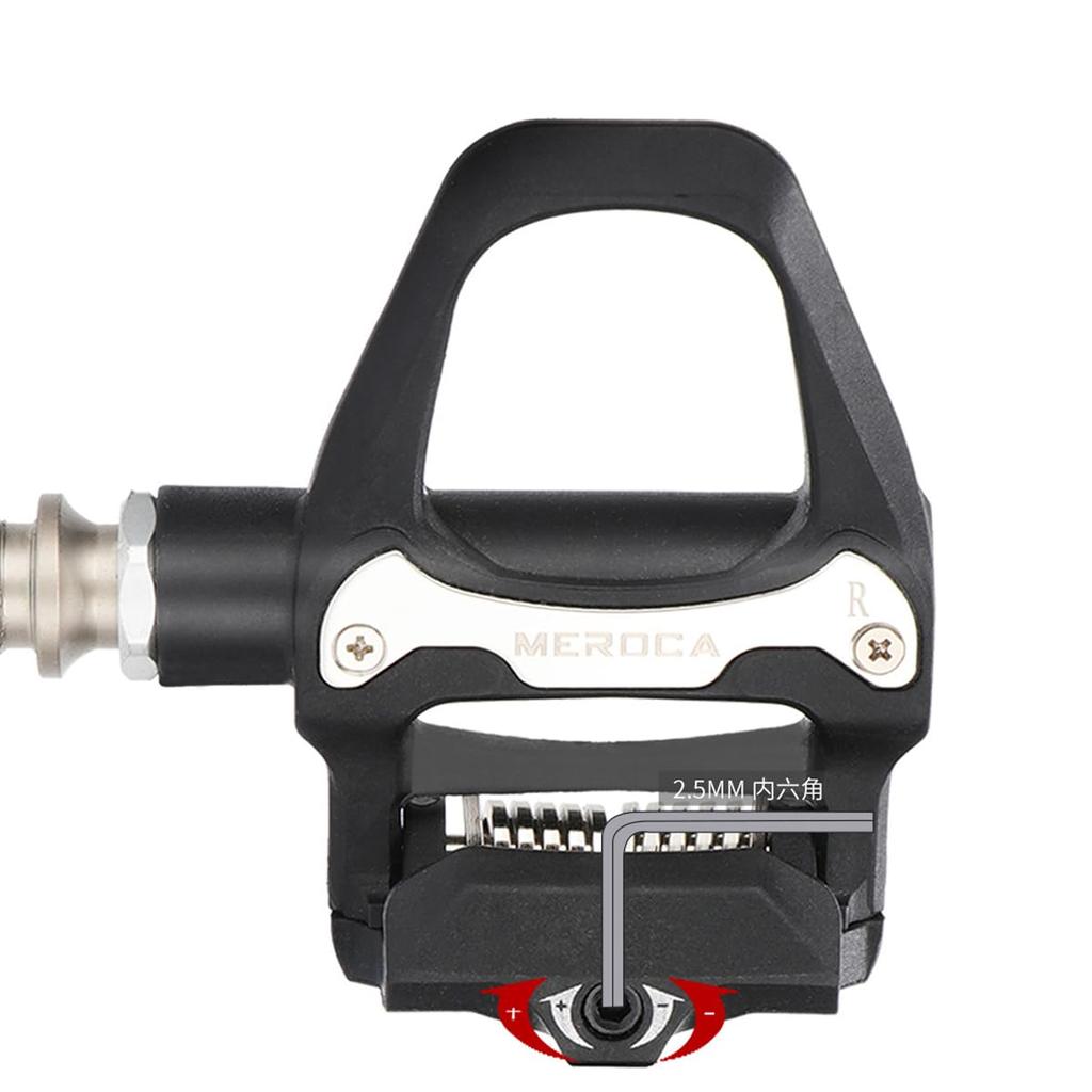 HOUSON Nylon Bicycle Pedals with Chromoly Steel SPD Grip Cycling Cleat Compatible for Efficient Pedaling Axle,