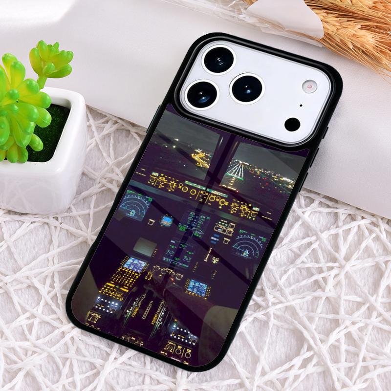 Travel Pilot Shockproof Phone Case for iPhone 17 Air 16e 15 11 12 14 13 Pro Max Cover Coque
