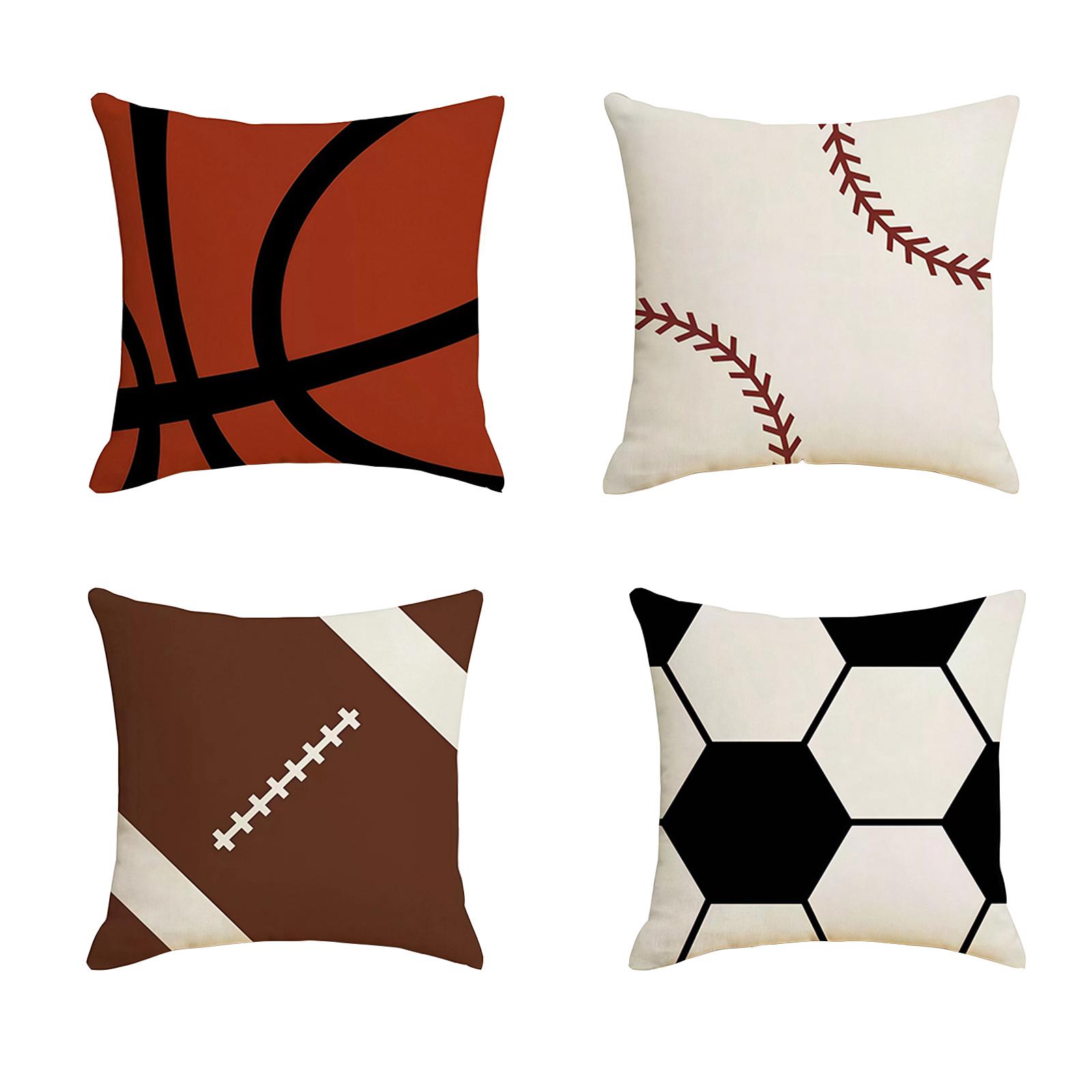 

Easter Embroidered Printed Flat Pillow Set 4-piece Suitable For Sofa And Interior Decoration One Size белый
