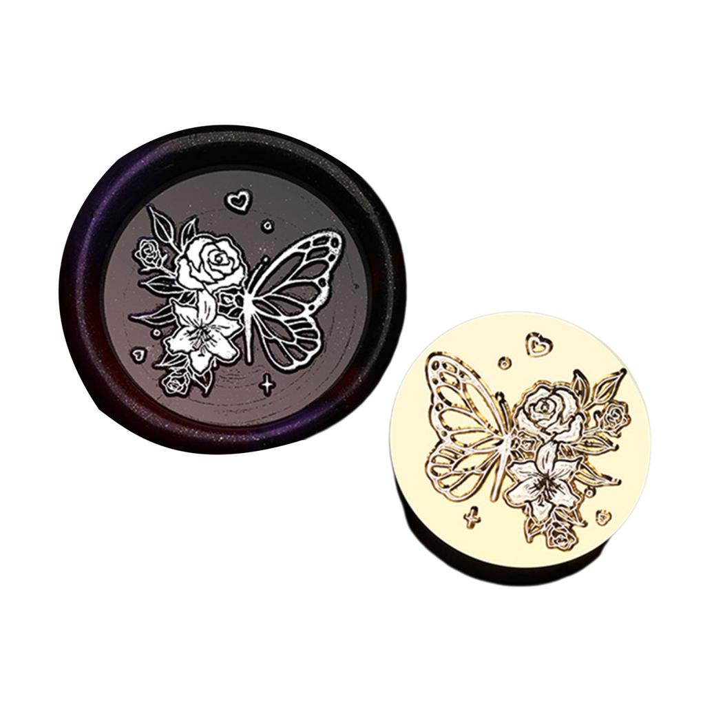 Brass Head Wax Seal Stamp Insect Series Sealing Wax Stamp for Card Envelope Scrapbooking Invitation Decoration