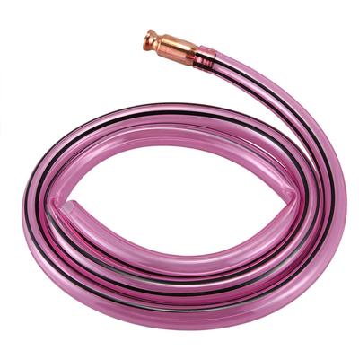 2m Long 3/4" 19/25mm Copper Siphon Pump Fuel Transfer Pipe Automatic Suction Pipe Anti-static Car Refueling Straw PVC Hose