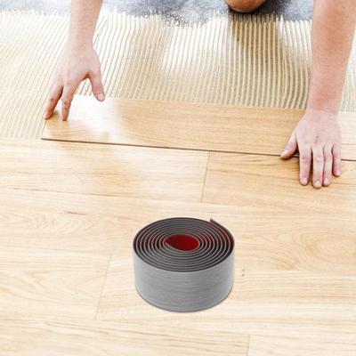 Floor Transition Strip Self Adhesive Peel Stick Threshold Strip Wood Doorway Floor Gap Cover Trim Safety Reducer Edge