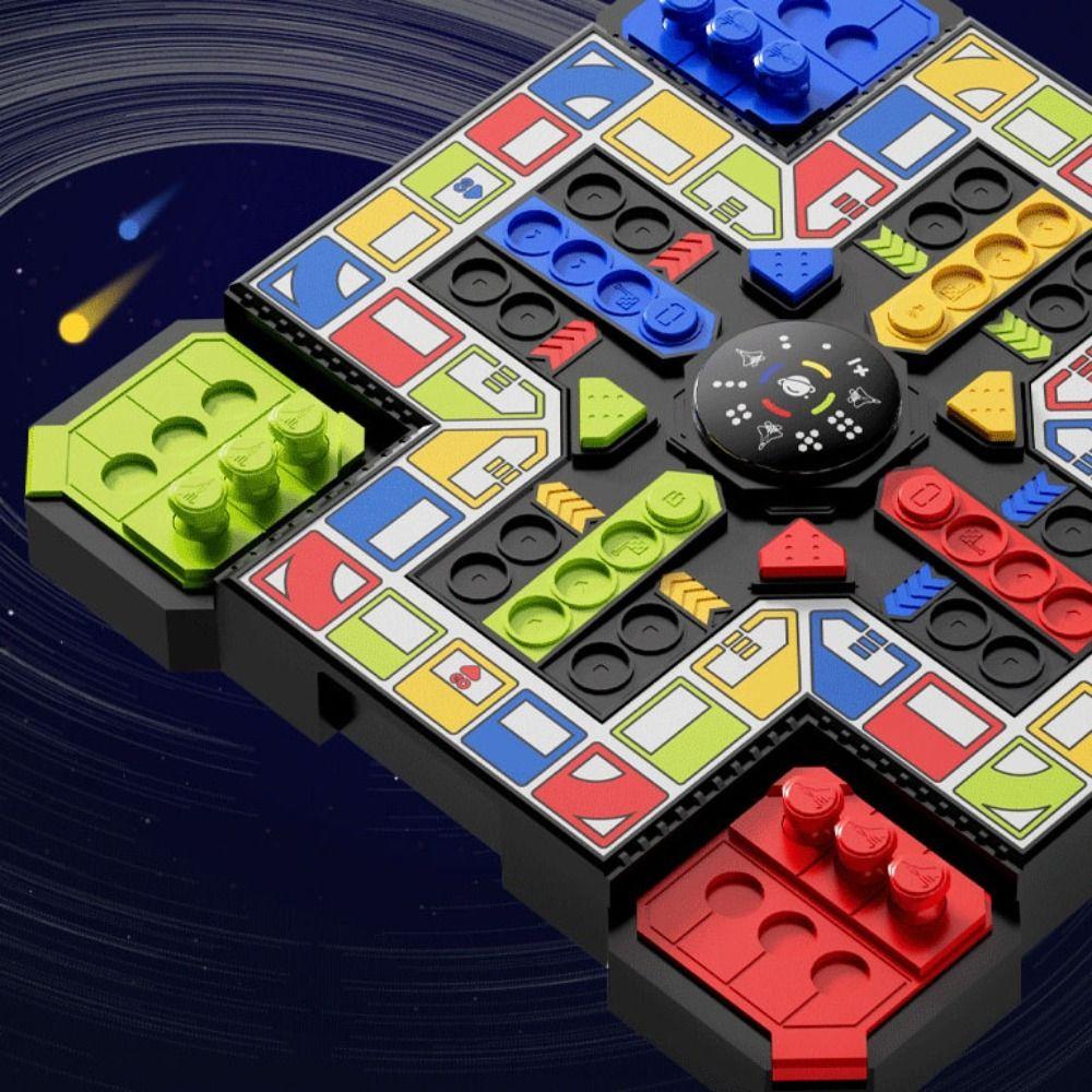 Educational Flying Chess Board Game Plastics Table Games Chess Toys  Parent-child Interaction