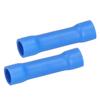 1000 Pcs Blue Butt Connectors Fully Insulated Crimp Terminal Connectors for Automotive Electronic