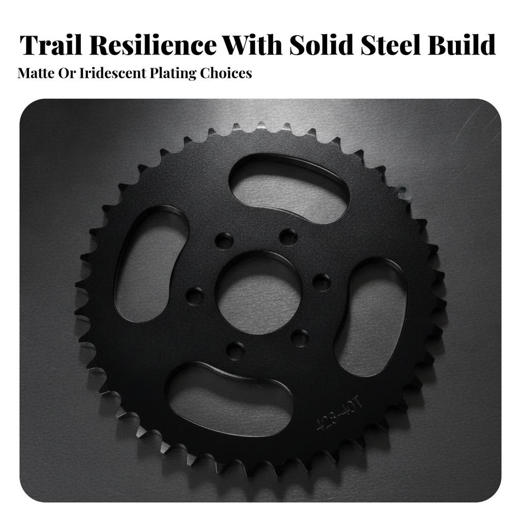 Metal Chain Sprocket | Replacement, Heavy Duty, with Bolt Holes, for go kart 42840t
