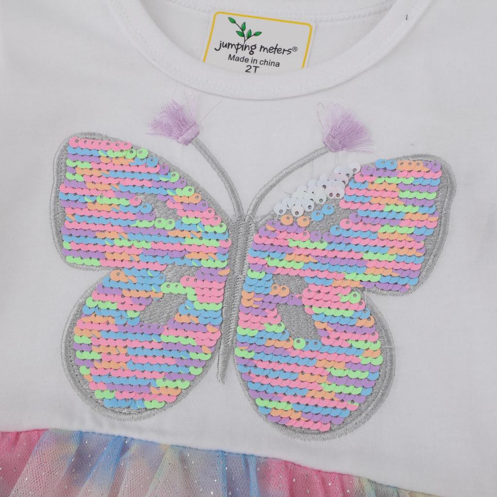 Girls' Lace Dress - Spring/Summer 2026 Collection, European/American Style, Short Sleeve Soft Gauze