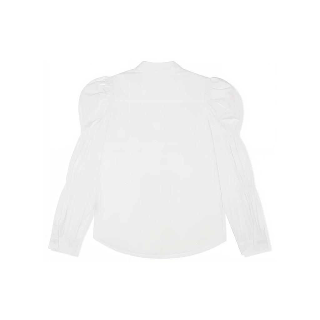 Levis Puff Sleeve Long Sleeve Shirt Women Tops White A1883-0000