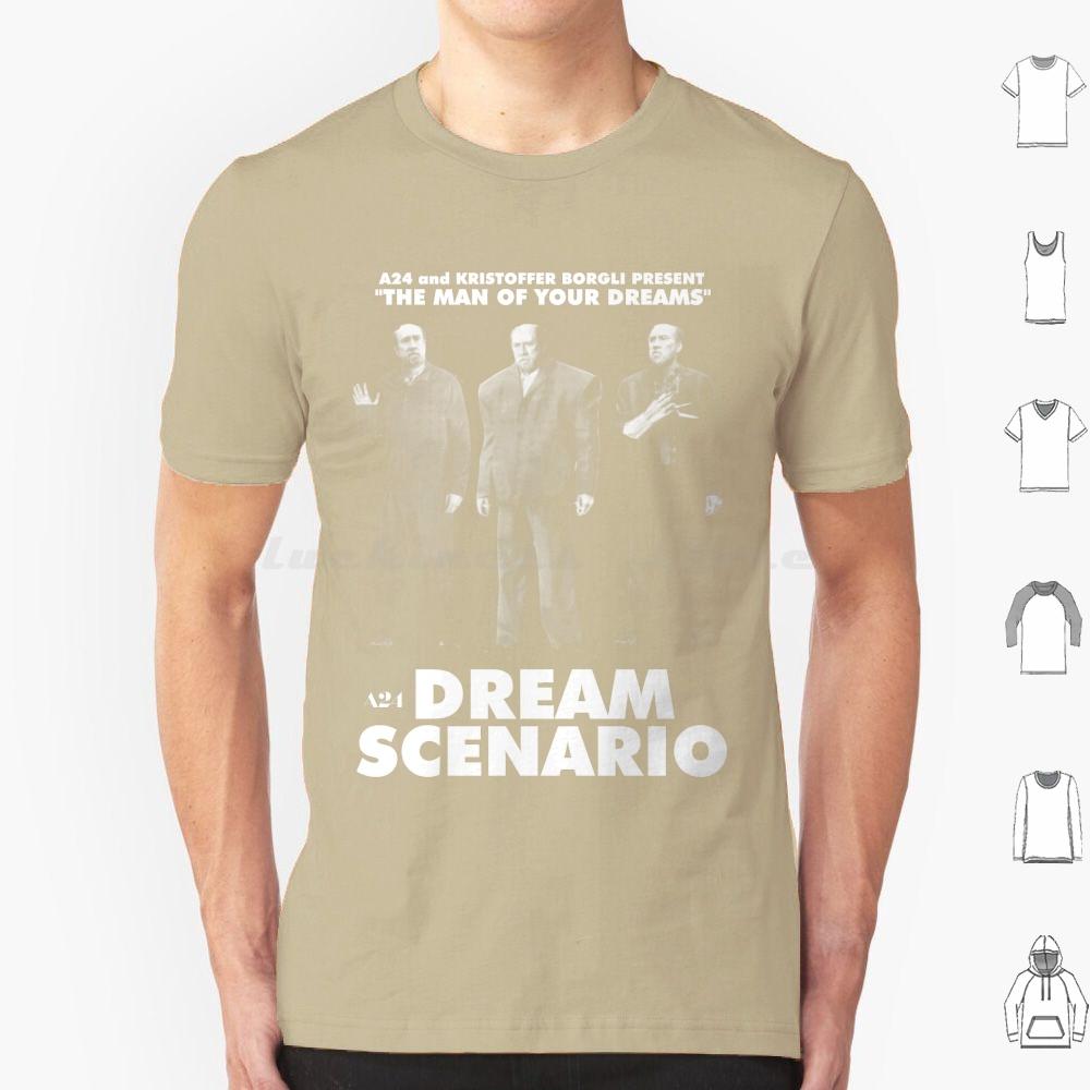 Dream Scenario Man Of Your Dreams T Shirt Cotton Men Women DIY Print Dream Scenario Sick Of Myself A24 Film Nicolas Cage
