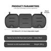 Car Seat Cushion Increase Height Fatigue Relief Anti-slip Pad For Citroen C4 C3 C5 C1 C2 C6 VTS C4L DS3 DS4 DS5 Grand Berlingo