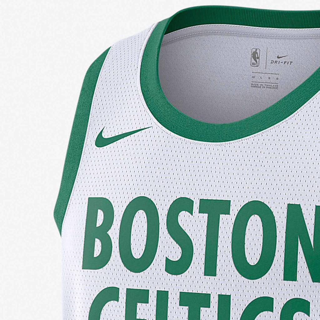 Nike NBA Sports Fit Jersey, Fan Edition, Boston Celtics, Kemba Walker No. 8 Men Tops White CN1715-107