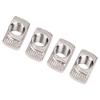 100pcs European Standard T Nut 45T M8 Threaded T Sliding Nut for Aluminum Profile