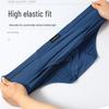 Modal Red Breathable Men's Briefs - Summer Thin Large Size for All Ages
