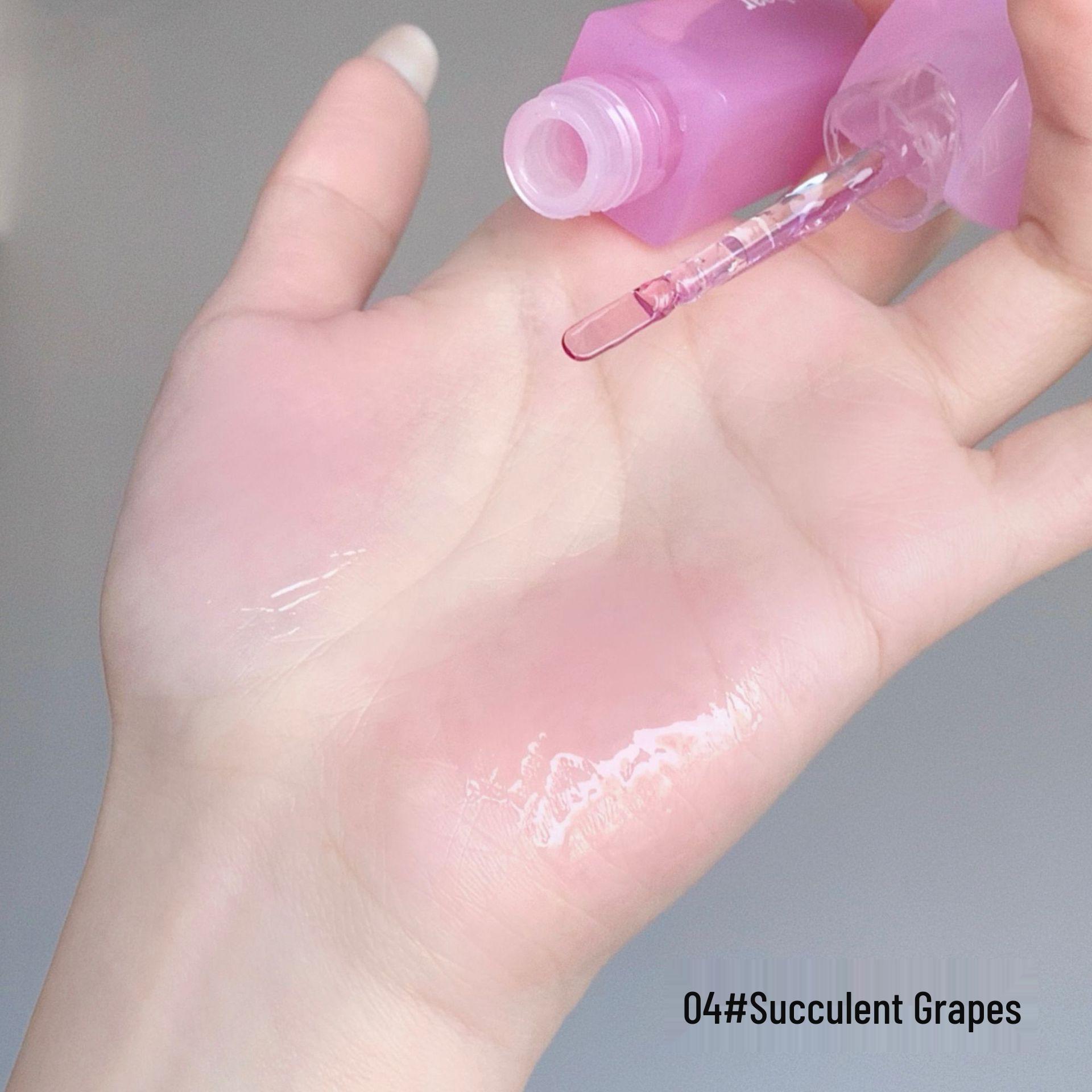 Gegebear Sweetie Crystal Lip Gloss: Moisturizes, Plumps, Whitening Base for Younger-Looking Lips