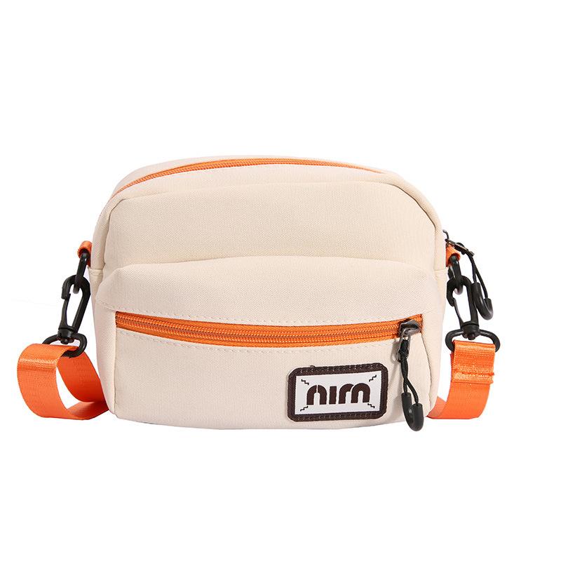 Women's Bag New Small Square Bag Fashionable Contrasting Color Messenger Bag Shoulder Bag