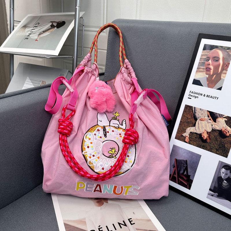 

Японська сумка-кросбоді з вишивкою-пончиком на ланцюжку - Стиль Гао Юаньюань Large