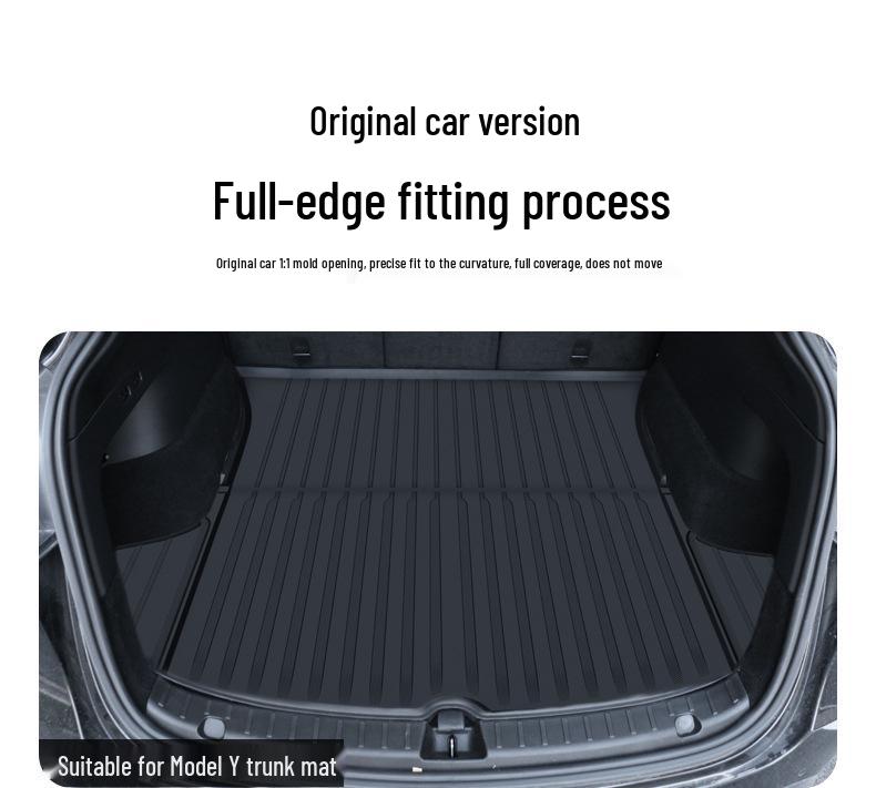 Tesla Model 3/Y Full Coverage Floor & Trunk Mats (RHD) - Front & Rear