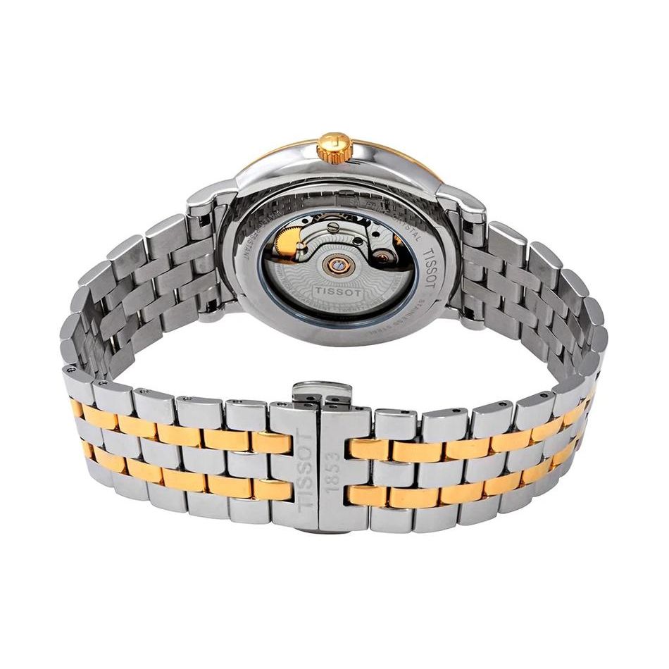 Tissot Carson Automatic Mechanical Movement 50M Water Resistant Watch 40Mm Silver Dial Stainless Steel Bracelet Men watches T122.407.22.031.00