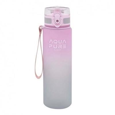 Aqua Pure BY Astra Bottle 600ML Pink Gray 3420