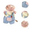 15cm Doll Apparel, Bottoms Collection, Headwear for Girls, Outfit Set, Plush Clothing