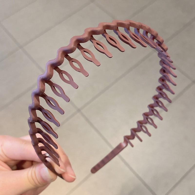 

Зубчатая нескользящая повязка на голову Моранди: Заколка для волос в корейском стиле для женщин и девушек