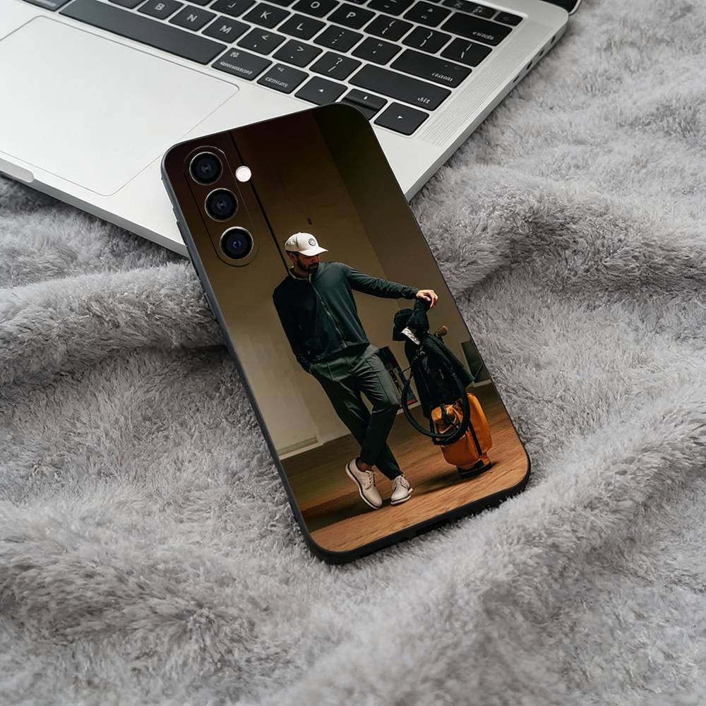 

Golf-themed elements Phone Case For Samsung Galaxy A73,A71 A72,A70,A53,A52,A51,Soft Silicone Black Cover Samsung a514g