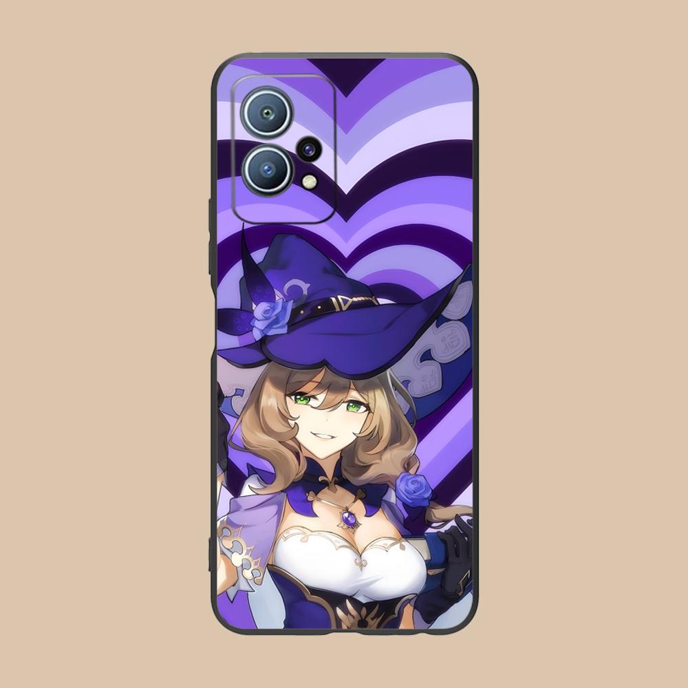 

Game GI Lisa Mobile Phone Case for Huawei P60 P50 P40 P30 P20 P10 P9 P8 Pro Lite Plus Colorful Printing Cover Cover Pretty Huawei P8