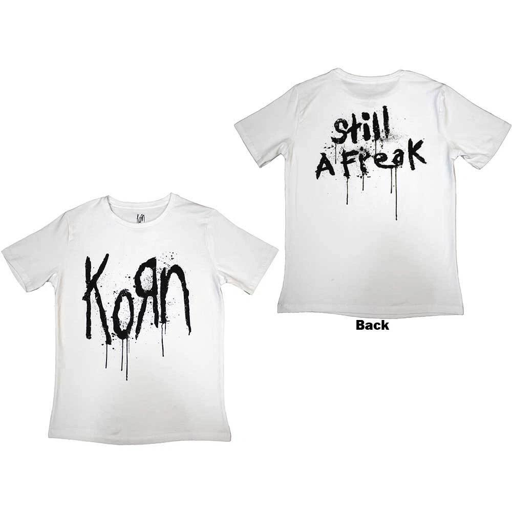 Korn Ladies T-Shirt: Still A Freak (Back Print) (Small) XL