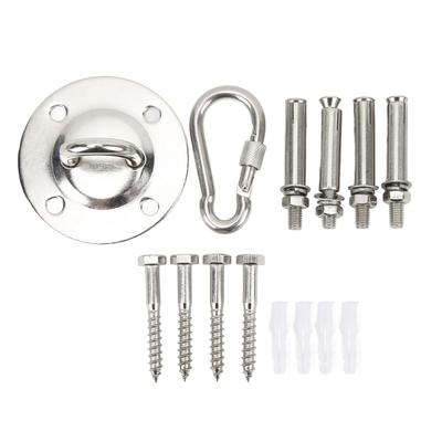 Hammock Hanging Kit 304 Stainless Steel Stable Heavy Duty Ceiling Hanger for Sandbags Swing