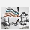 Space Aluminum Pot Lid Rack, Punch-free Kitchen Rack, Multi-functional Chopping Board Rack, Chopping Board Rack, Pot Rack Hardware Pendant