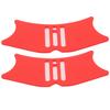 2pcs 4 in 1 Nose   Stencil Shadow Tool Reusable Silicone Shadow Template Highlighter Template for Highlighter   Lip Line Eyelash